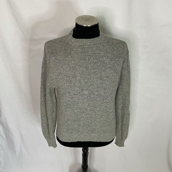 London Fog Gray Crew Neck Knit Sweater - Men’s L - Picture 5 of 6